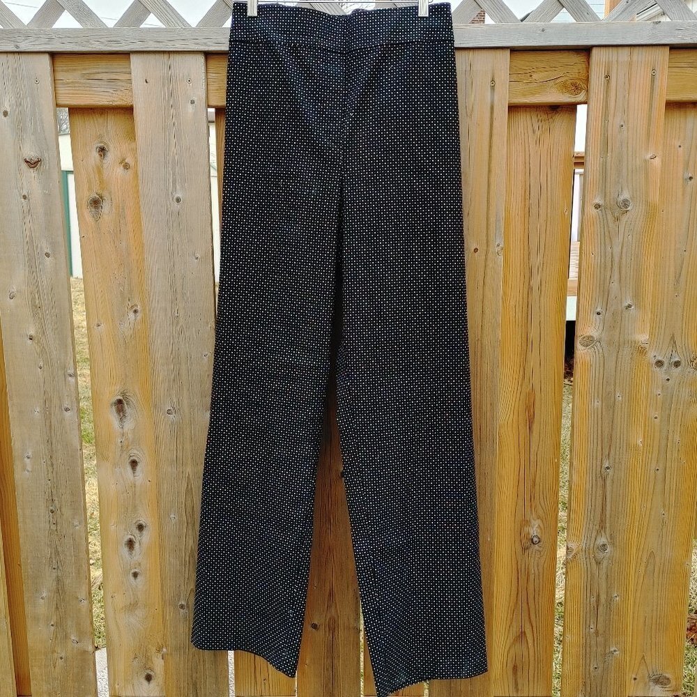 BEAUTIFUL Penningtons Universal Fit Checkered Pants 26T Women's BNWT
